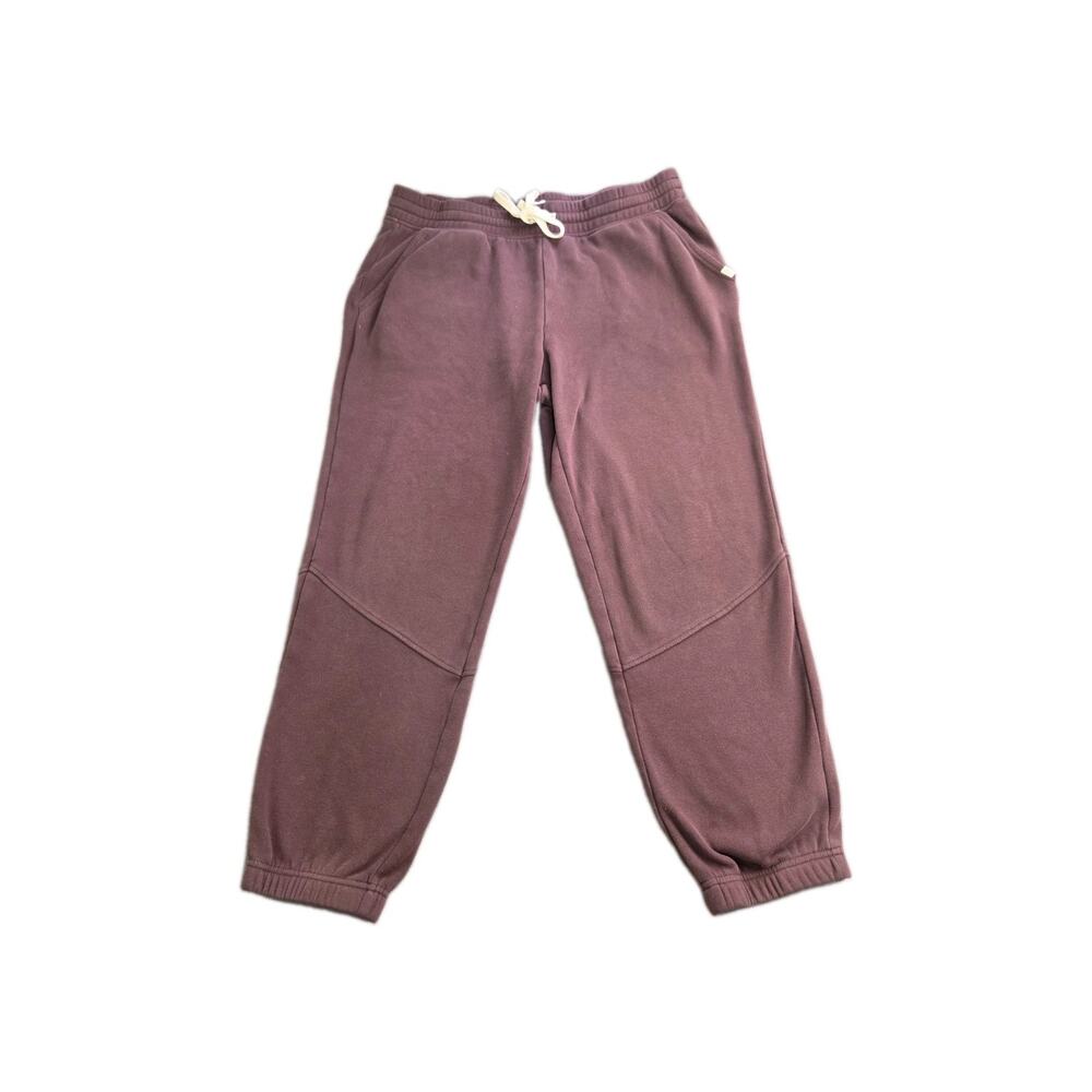UGG Pants Women Size XL Burgundy Fleece Straight leg Fleece Lounge Sweatpants Z1